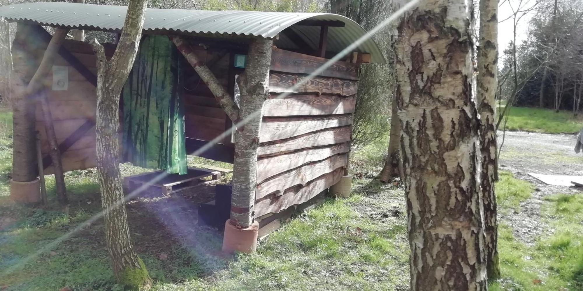 Sapphire Forest Garden Shepherd'S Hut Church Stretton Dış mekan fotoğraf